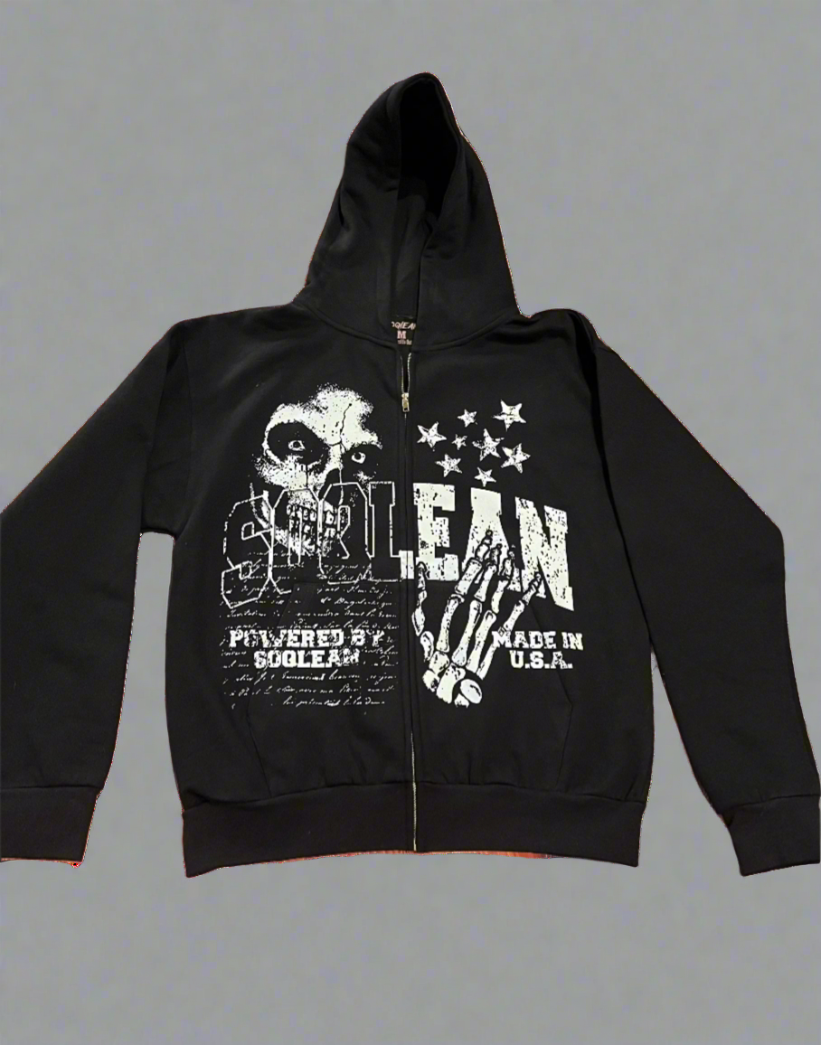 Soqlean Reaper Zip-Up
