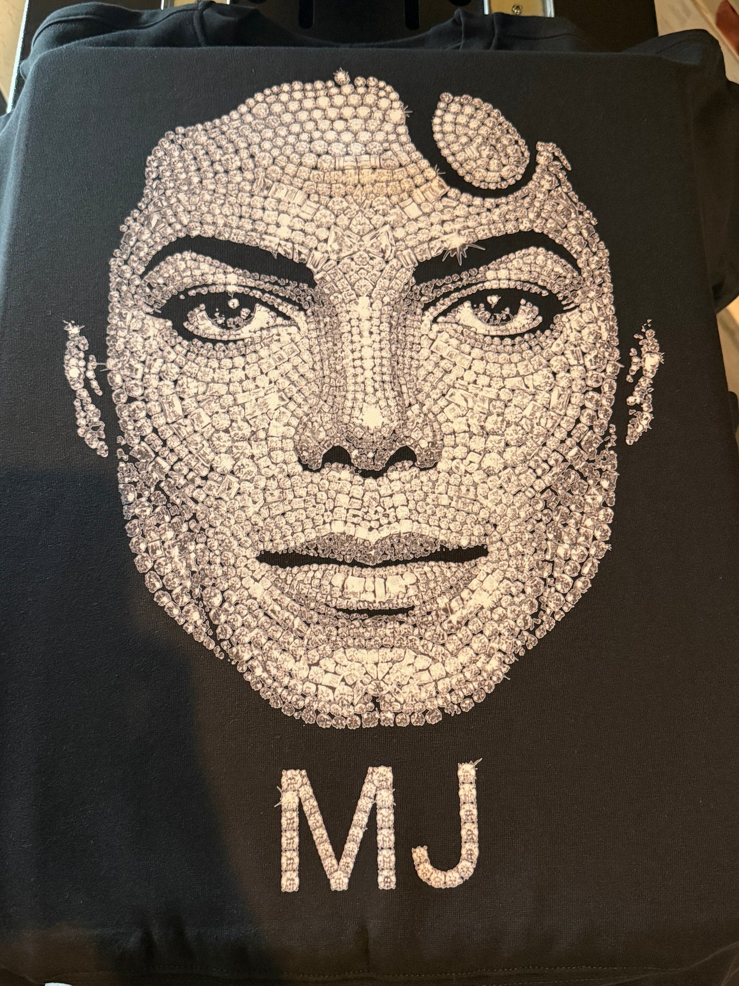 Soqlean-MJ FACE w/rhinestones