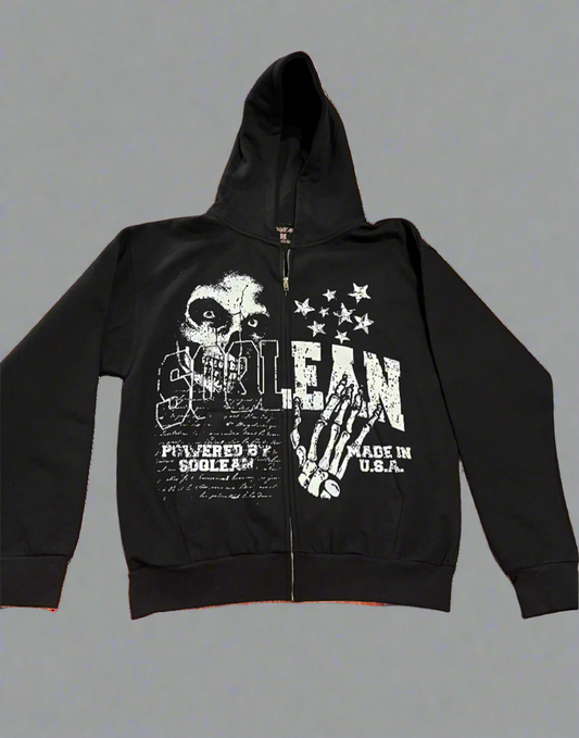 Soqlean Reaper Zip-Up